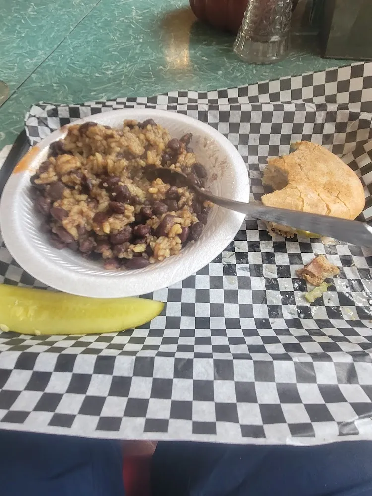 Black Beans and Rice Cuban Sandwich